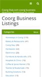 Mobile Screenshot of coorgdial.com